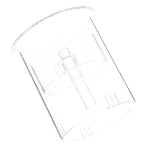 Mipcase Infusor De Té De Sueltas Colador De Tubo Portátil De Infusor De Vidrio Accesorio De Tetera