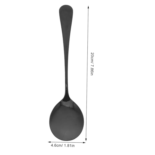CHILDWEET Salad Fork Spoon Set 2pcs Silverware Salad Utensils Elegant Serving Spoons for Fine Dining