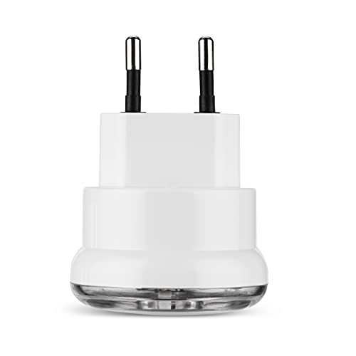 REV Nachtlicht, LED Nachtlampe mit Dämmerungsautomatik, 0,8W, 10 LUX, weiss