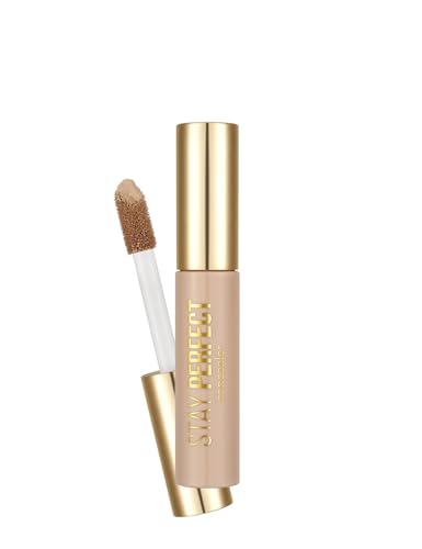 Flormar Stay Perfect Correcteur – Anti-cernes liquide avec applicateur géant – Haute couvrance et texture crémeuse longue tenue pour les cernes – fini naturel, lift instantané du regard, 005 Beige Flormar Stay Perfect Correcteur – Anti-cernes liquide avec applicateur géant – Haute couvrance et texture crémeuse longue tenue pour les cernes – fini naturel, lift instantané du regard, 005 Beige