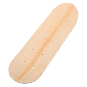 Lrxiyode DIY Blanko Skateboard Deck Ahorn Holz