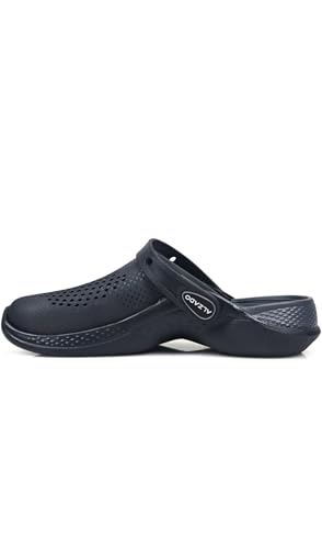 Image of Alzado Men's Classic Casual Sports Clogs /Sandals with Adjustable Back Strap for Adult | Comfortable & LightWeight| Stylish & Anti-Skid| Waterproof & Everyday Use Mules for Gents & Boys..