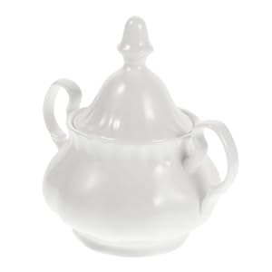 LABRIMP Ceramiczny Słoik do Miodu Biały