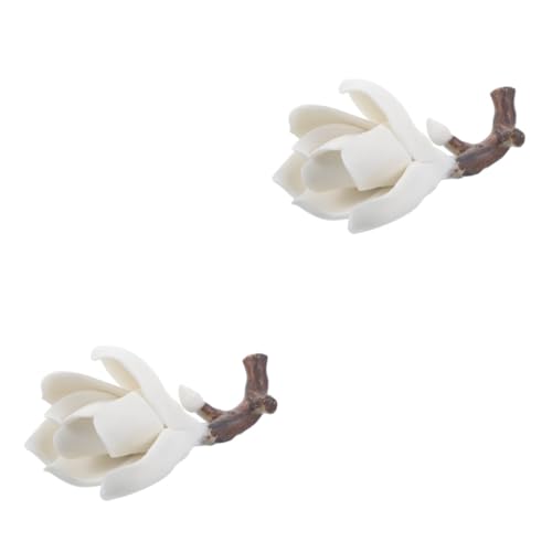 Lurrose 2stücke Magnolia Pinselhalter Eleganter Stifthalter Für Kalligraphie Stabiler Pinselständer Für Schreibtisch Traditionelles Chinesisches Für Zuhause Oder Büro