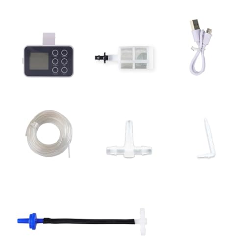 Kit d'irrigation automatique ABS avec batterie 2000mAh Type-C pour plantes