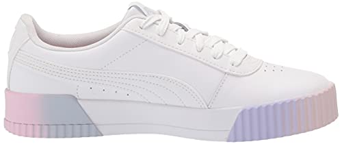 Image of Puma Carina 2.0 Synthetic Leather Lace Up Women's Sneakers