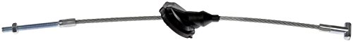 Cable de freno de estacionamiento trasero Dorman C661155 compatible con frenos de tambor y disco