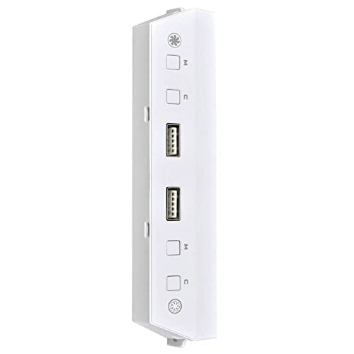 Lian Li LAN216-1W FRONT IO, White