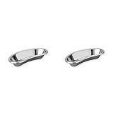 GIMA SS-052 S/S ECONOMIC Nierenschale, 8 Zoll, 207 mm x 98 mm x 39 mm (Packung mit 2)