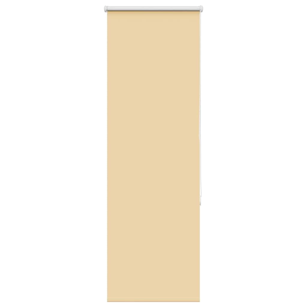 vidaXL Roller Blind Blackout Beige 50x130 cm Fabric Width 45.7 cm Polyester — image 1