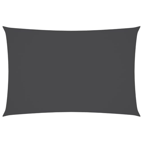 vidaXL Sonnensegel Oxford-Gewebe Rechteckig 5x7 m Anthrazit