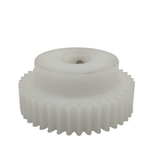 Cylindrical Drive 1pcs POM Straight Teeth Gear 0.8 Module 56 Teeth Step Spur Gear 8mm Teeth Thickness 0.8M 56T Plastic Cylindrical Gear Rack Machinery(3mm bore)