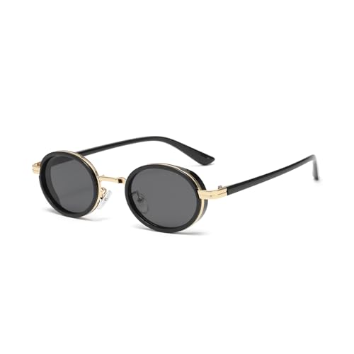 [Dimensione e pacchetto degli occhiali da sole] Len Altezza: 40 mm (1,57 pollici), larghezza del len: 53 mm (2,09 pollici), larghezza del ponte: 20 mm (0,79 pollici), larghezza del telaio: 145 mm (5,71 pollici), lunghezza della gamba: 150 mm (5,91 pollici). Includi: 1 panno per la pulizia e 1 occhiali da sole morbida e 1 occhiali da sole rotondi.