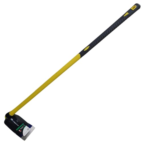 Easy Shopping Long-Handle Garden Hoe Fibre Handle Full Size Garden Hoe Garden Tools for Gardening Soil Digging Weeding Lawn Landscaping