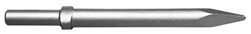 Champion Chisel, 9-Inch Long .680 Round Shank Oval Collar Chipping Hammer Moil or Bull Point