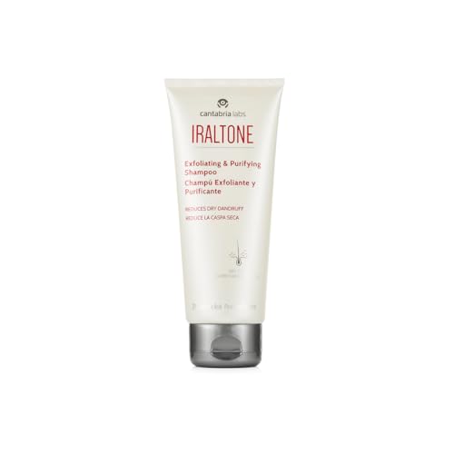Cantabria Labs Iraltone Champú Exfoliante.- Elimina la caspa seca y previene su aparición, 200 ML