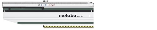 KFS 30 Metabo 629015000 guide transversal pour eliminer les eclats de sciage