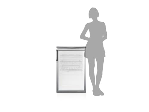 Getränkekühlschrank ADN 140W_BP, 123 Liter Nutzinhalt, 60T x 56B x 85H cm, LED-Beleuchtung, Automatische Abtauung, Weiß