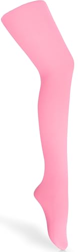Merry Style Kinder Strumpfhose für Mädchen Microfaser 60 DEN WLSS001 (Rosa, 152-158)