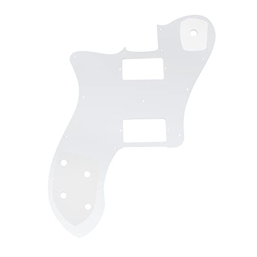 Musiclily Pro 15 Trous Couvert HH Pickguard pour Guitare électrique Mexique Fender 72 Tele Deluxe Style, 4 plis White… - Les Beatles, Paul McCartney, John Lennon, RIngo Starr, George Harrison Musiclily Pro 15 Trous Couvert HH Pickguard pour Guitare électrique Mexique Fender 72 Tele Deluxe Style, 4 plis White… – Image 4