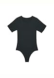 Geklebte Kanten Wolford Nahtloser Body f r Damen, Schwarz, XS