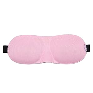 Draagbare 3D Slapen Oog Oog Natuurlijk Soft Smooth Eye Rusting NAP Night Travel Relaxation Tool (Color : Pink)