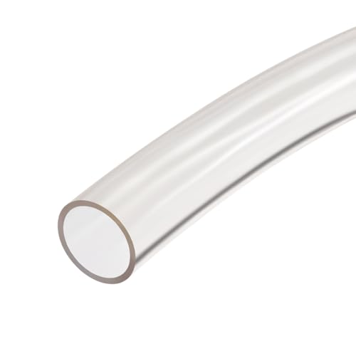 Tubo de vinilo transparente de PVC, manguera flexible de plástico, tubería de agua for bomba de bebidas, conexión de válvula de drenaje, plomería(22mmx25mmx1Meter)