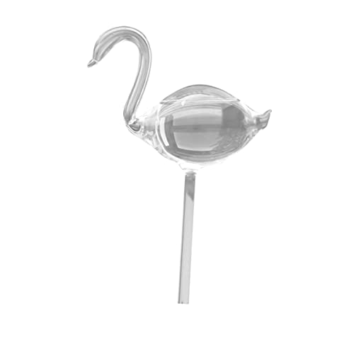 SUPVOX Watering Globes for Plants Automatic Dripper in Swan Material for Use Easy to Maintain