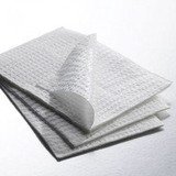 GRAHAM Professional PLASBAK Tissue/POLYBACK Towels 2 Ply Towels, White, 17" x 18", 500/cs