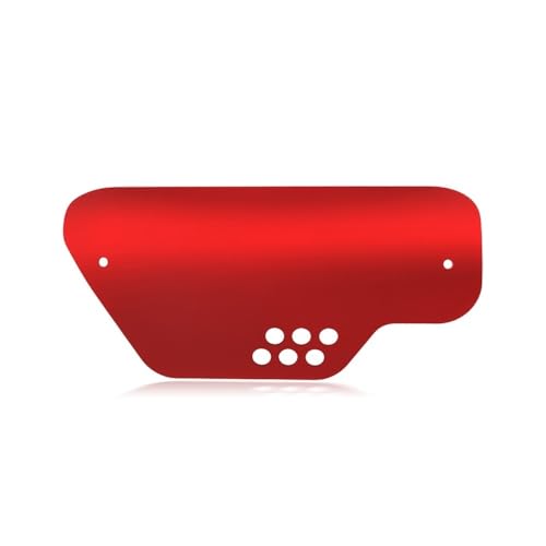 Couvercle de bouclier thermique moto en acier robuste pour Trail 125