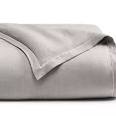 Hotel Collection Linen/Modal Blend Duvet Cover, Full/Queen