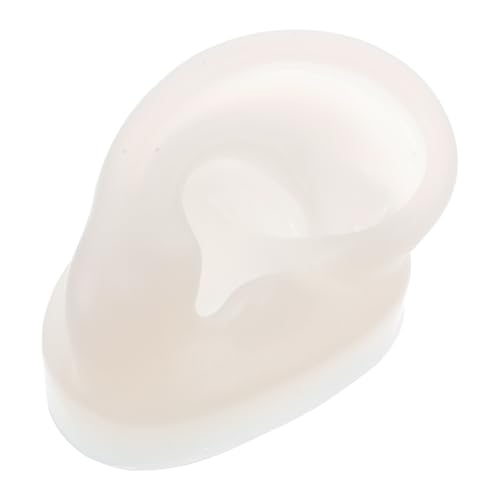 KOMBIUDA Ear Piercing Model Safe Silicone Earring Display Prop for Jewelry Shops