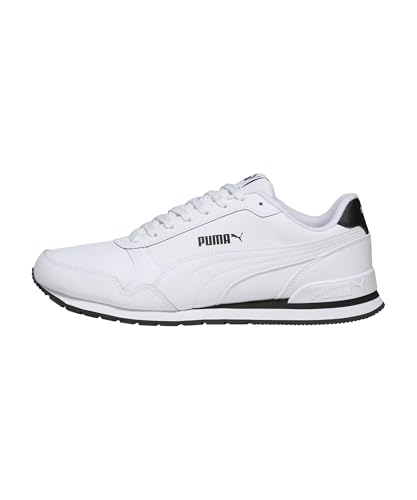 PUMA St Runner V2 Full L, Baskets Mixte,Puma Blanc-Puma Blanc , 41 EU