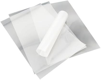 PDMS Film Polydimethylsiloxane Elastomer Film Low Modulus Pure Organic Transparent Silicone Film Sheet 200 x 300mm(0.020mm)