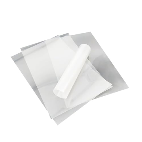 PDMS Film Polydimethylsiloxane Elastomer Film Low Modulus Pure Organic Transparent Silicone Film Sheet 200 x 300mm(0.020mm)