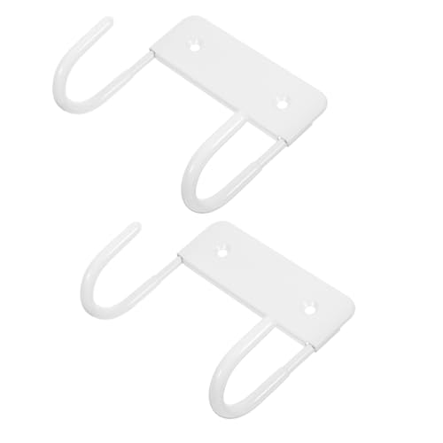 SHINEOFI 2 colgadores para Tabla de Planchar: Soporte de Pared para Plancha y Tabla de Planchar - Ganchos de Gran Capacidad para organizar el hogar