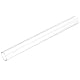 QUARKZMAN 22mm x 26mm x 250mm Länge PC Rohr Schlauch Platten, Starrer Polycarbonat Hose Kunststoffrohr Silikonschlauch für Niederdruckindustrie, Landwirtschaft und Chemikalien, Transparent