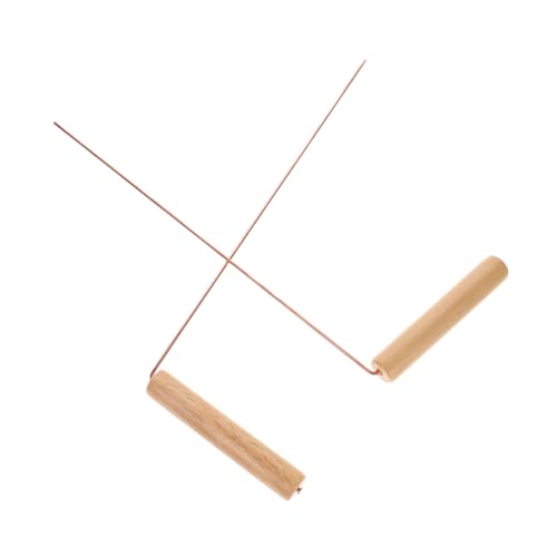 Abaodam 2pcs Prospecting Rod Paranormal Rods Dowsing Rods Treasure Locating Rods Ghost Hunting Rods Divining Rods for Spirits Spirit Hunting Rods Paranormal Divining Pole Copper