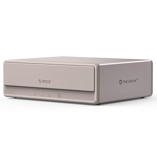 ORICO MetaHome NAS, Sistema operativo CyberData, Ranura HDD * 2 + Ranura SSD M.2 NVMe * 2, Acceso Remoto, 2,5 GbE * 2, HDMI * 1, CS200Pro (sin Disco)