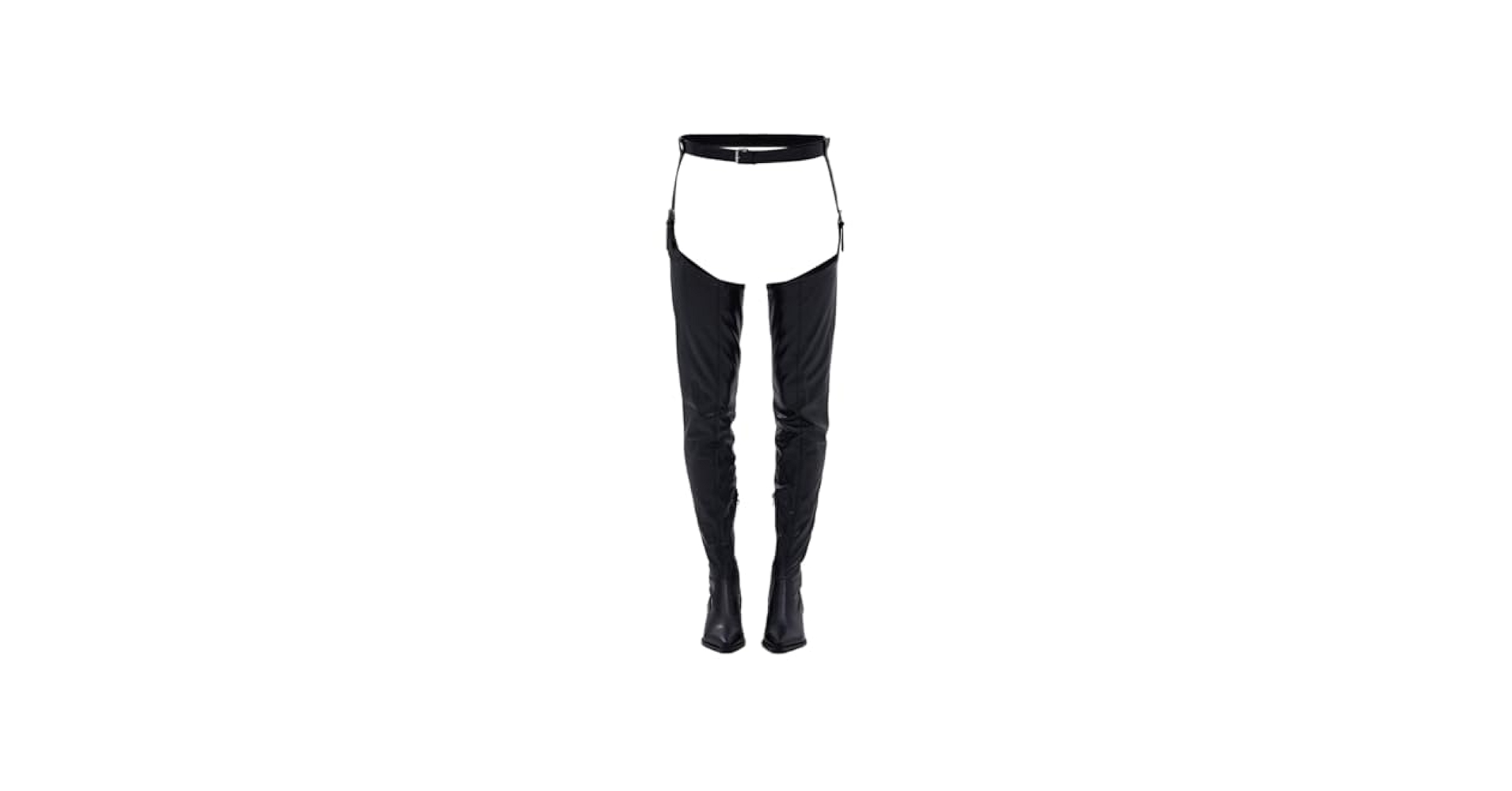✩つか✩ Amazon.com | sexytag Women's Thigh High Belted Chap Boots