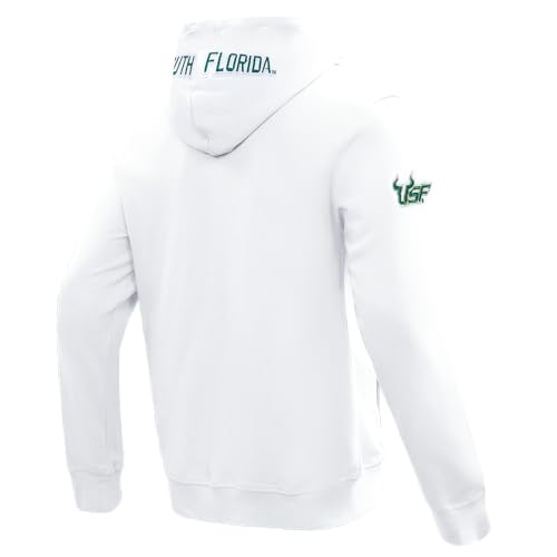 Image of Pro Standard Mens College Classic Chenille Cotton Double Knit Full Zip Hoodie