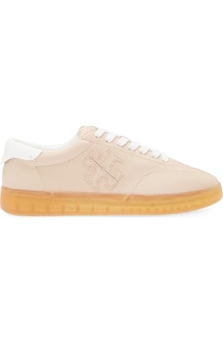 Tory Burch Women's Lace-Up Tumbled Leather Phoenix Sneaker