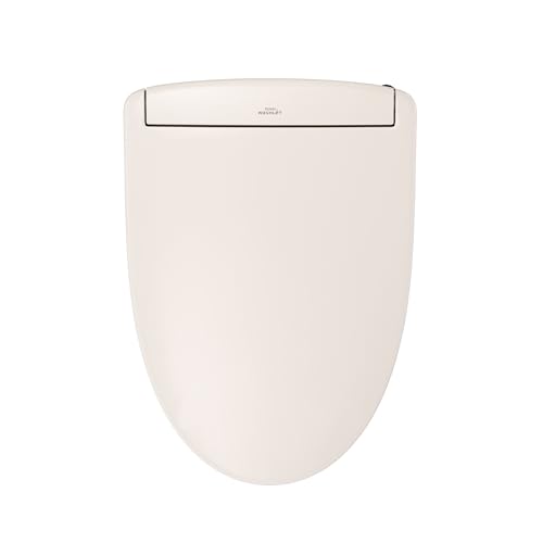 Image of TOTO WASHLET S5 Electronic Bidet Toilet Seat with Instantaneous Water Heating, PREMIST and EWATER+ Wand Cleaning, Elongated, Cotton White - SW3446#01