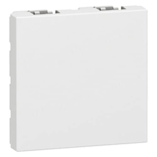 Tapa ciega 2 modulosLegrand 277071L Mosaic blanco