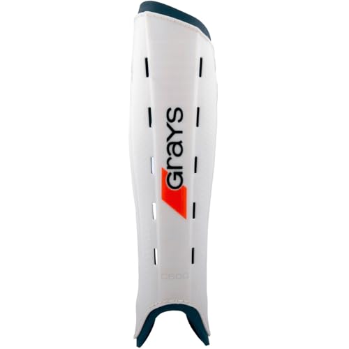 GRAYS Hockey G600 Shinguard White/navy S
