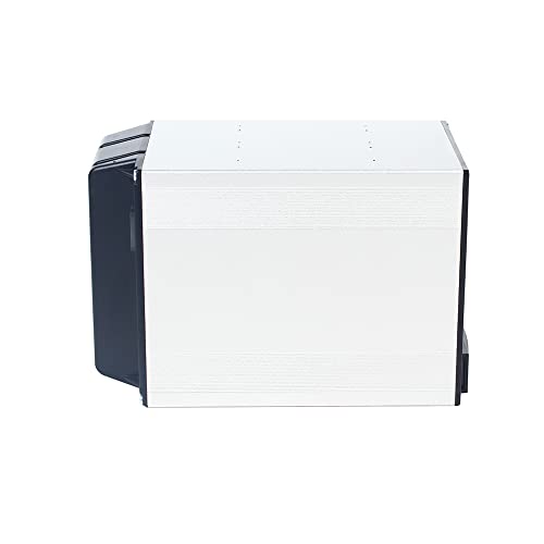 BQDRTMZ 5 Bay Hot Swap Cage Multifunctional Hard Drive Cage 5.25\" Drive Enclosure with Dual Power Supplies Portable Hard Drive Rack for 5 x SATA 3.5 HDD, 5 x SATA 2.5 HDD, SAS HDD - Thumbnail 4
