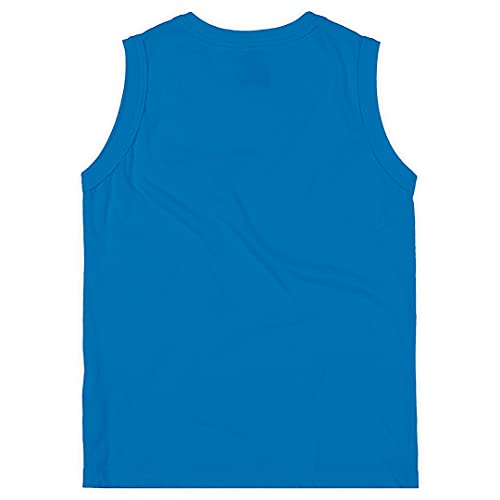 Camiseta em meia malha com acabamento repelente a água Marisol meninos, Azul Claro, 16