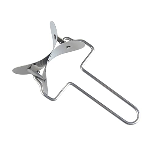 VINTORKY 2Pcs Stainless Steel Dumplings Mold Kitchen Utensils for Dough Circles Crimped Design for Tight Seals for Homemade Dumplings and Pastries