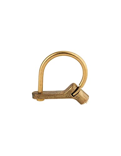 THIRARD - Cadenas d'artillerie 629 c gm à talon coudé anse laiton triangle 5 mm - THIRARD