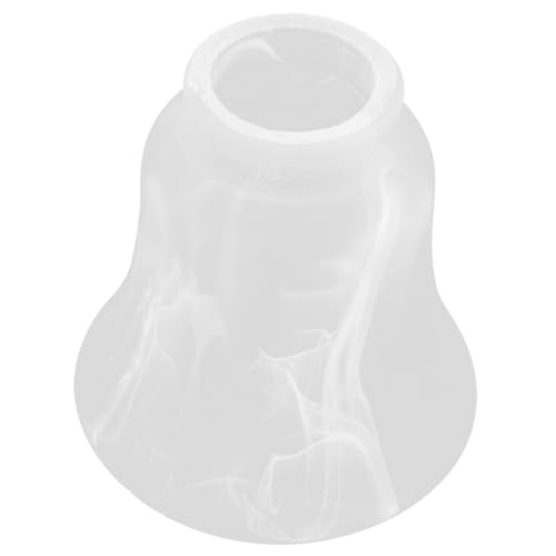 VALICLUD Paralume in Vetro Decorativo per Lampadario Sospeso Ricambio Trasparente con Design Unico e Bordi Arrotondati Adatto per Soggiorno Camera e Bar Dimensioni